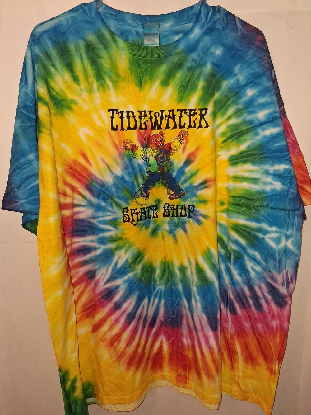 Men's Tie-Dye Short Sleeve Tee - Multicolor